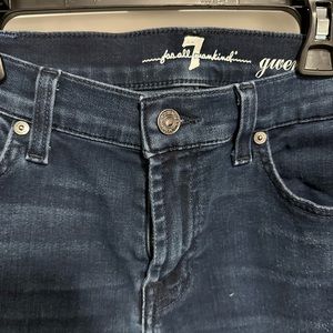 7 For All Mankind Genevere skinny jeans.